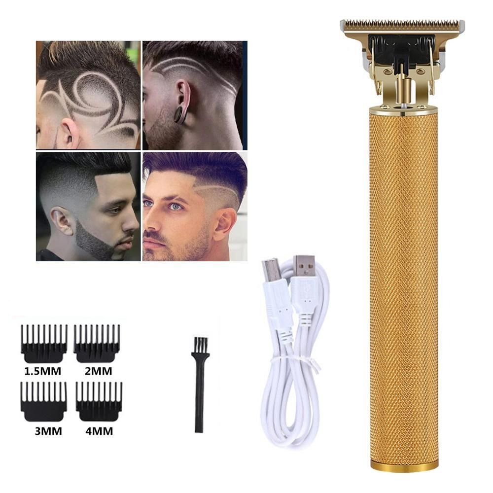 Cordless Zero-Gap Hair Trimmer with Precision Blades