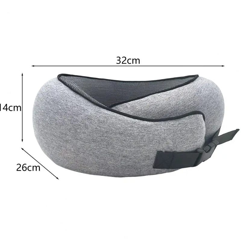 360 Degree Memory Foam Neck Pillow for Travel Comfort