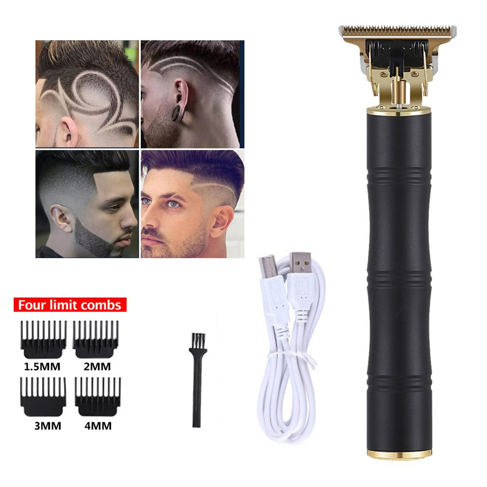 Cordless Zero-Gap Hair Trimmer with Precision Blades