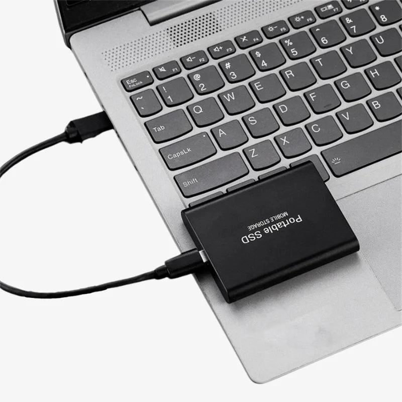 30TB External SSD with USB 3.2 High-Speed Transfer