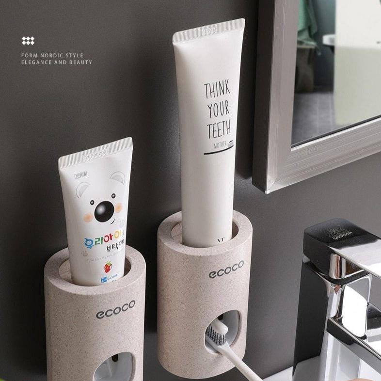 Automatic Toothpaste Dispenser with Holder