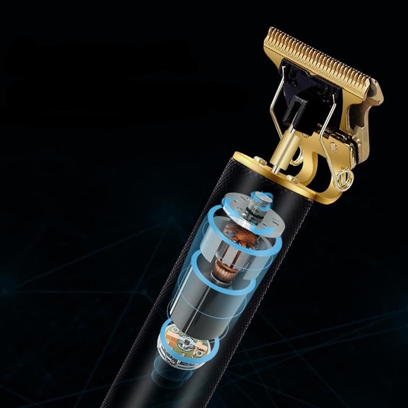 Cordless Zero-Gap Hair Trimmer with Precision Blades