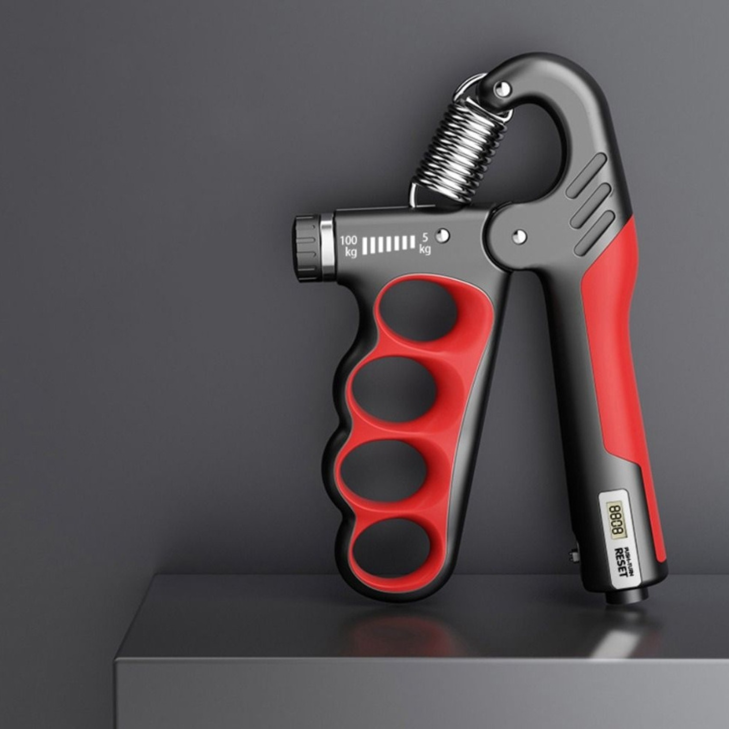 Adjustable Grip Strengthener with Resistance Levels
