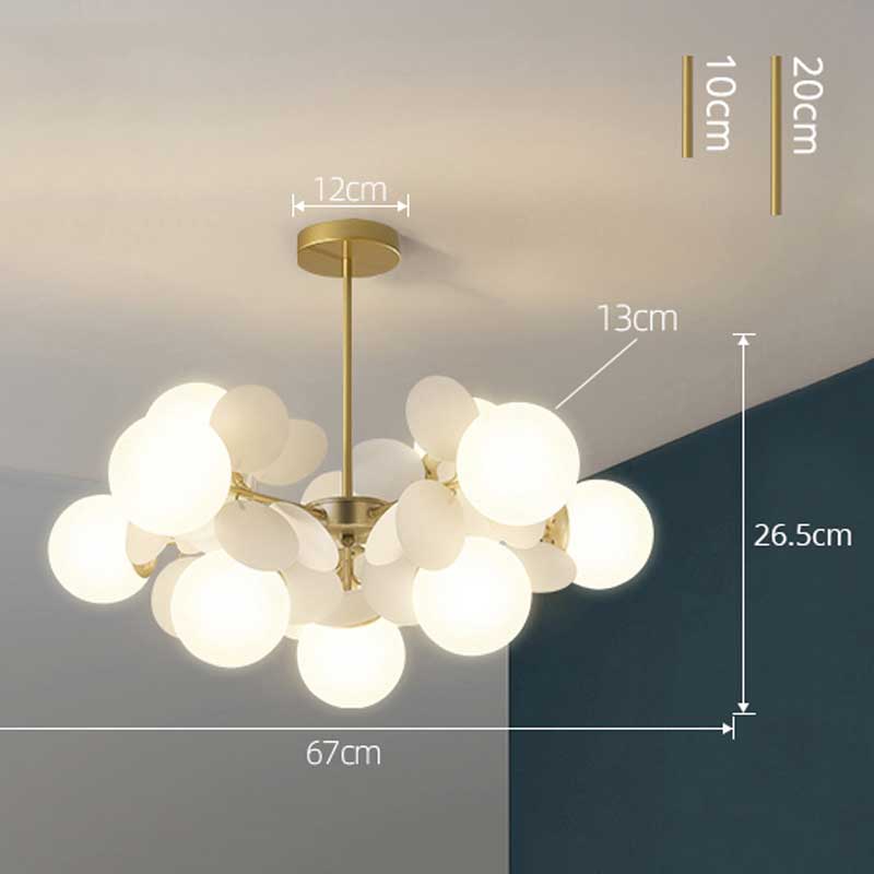 Colorful Branch LED Chandelier - Luxury Ceiling Light