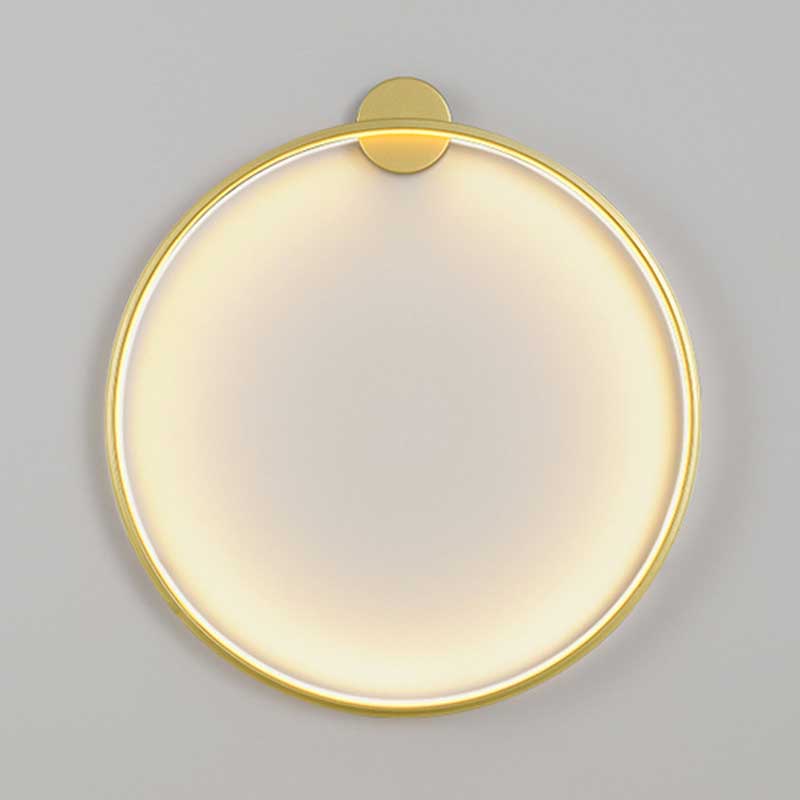 Circle Background LED Wall Light for Indoor Illumination