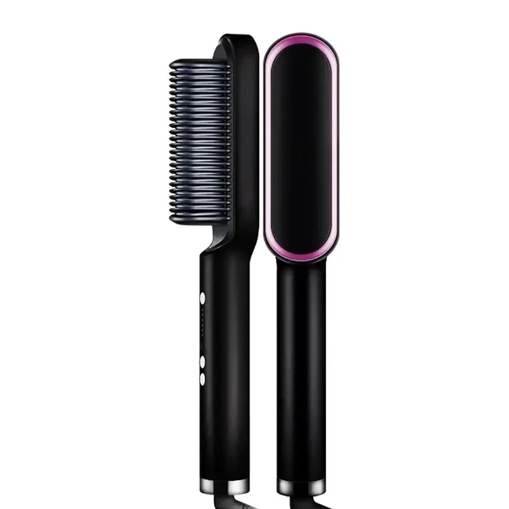 3 in 1 Negative Ion Styling Hot Comb for Smooth Hair Styling