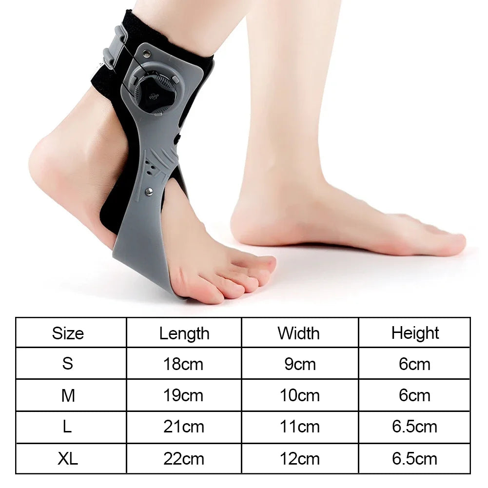 Adjustable Ankle Support Brace for Foot Drop