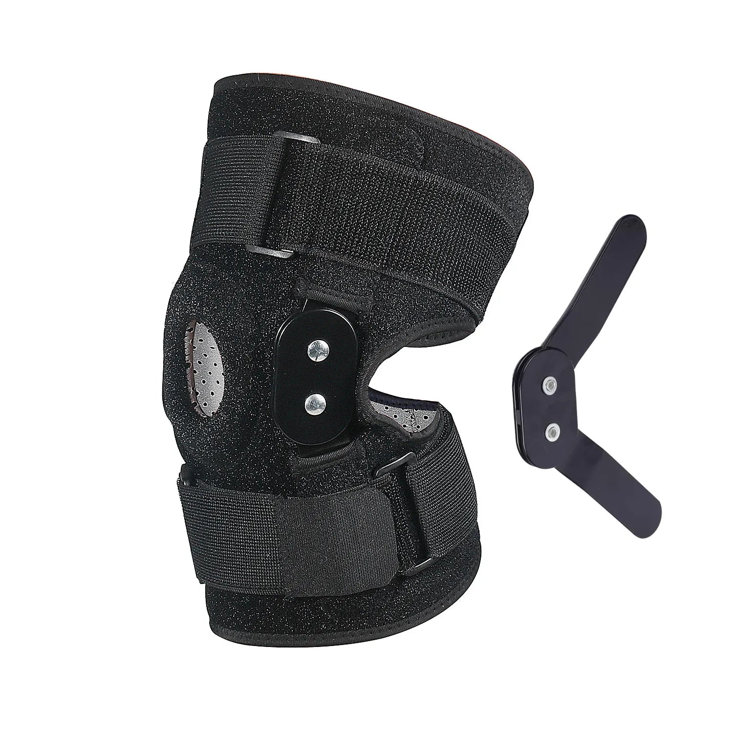 Adjustable Hinged Knee Brace for Optimal Support and Stability