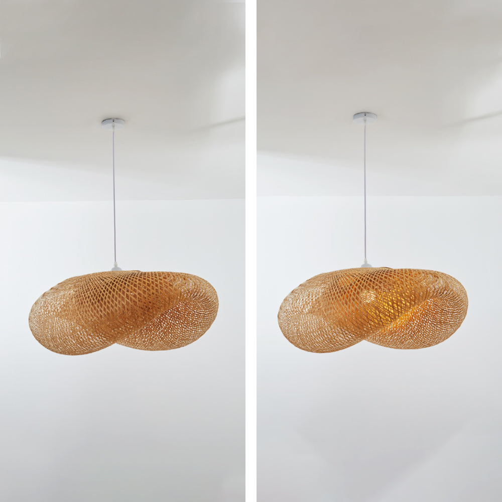 Bamboo Globe Pendant Lamp - Decorative Dining