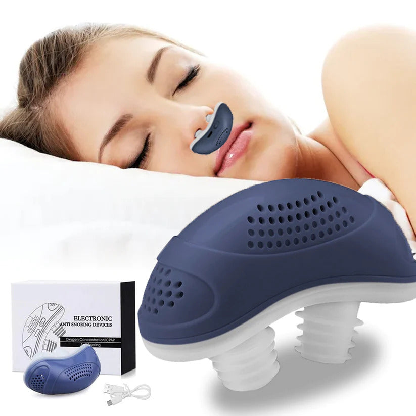 Compact Micro CPAP Device for Anti- Snoring