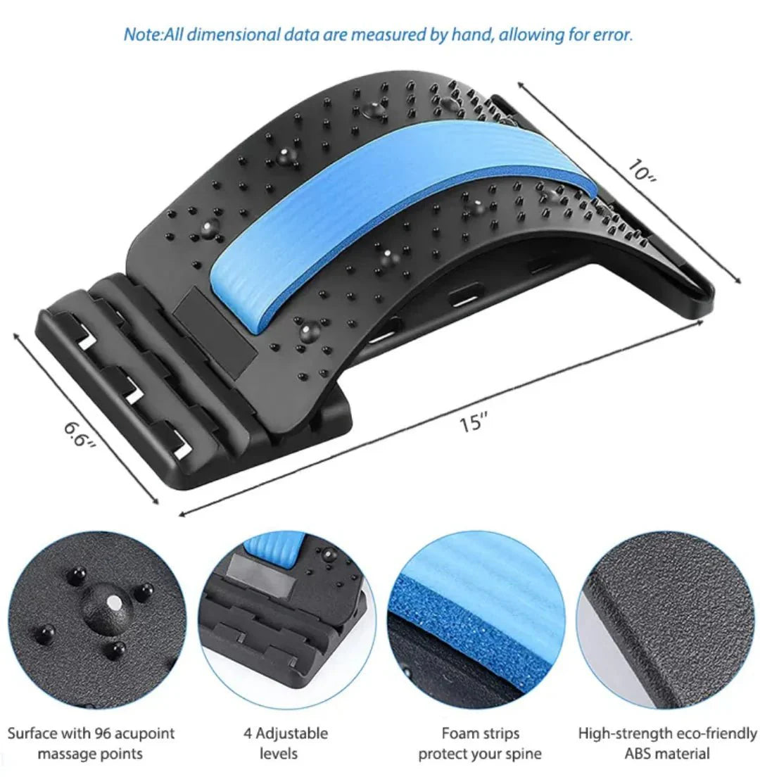 Back Stretcher for Spine Relief and Posture Support