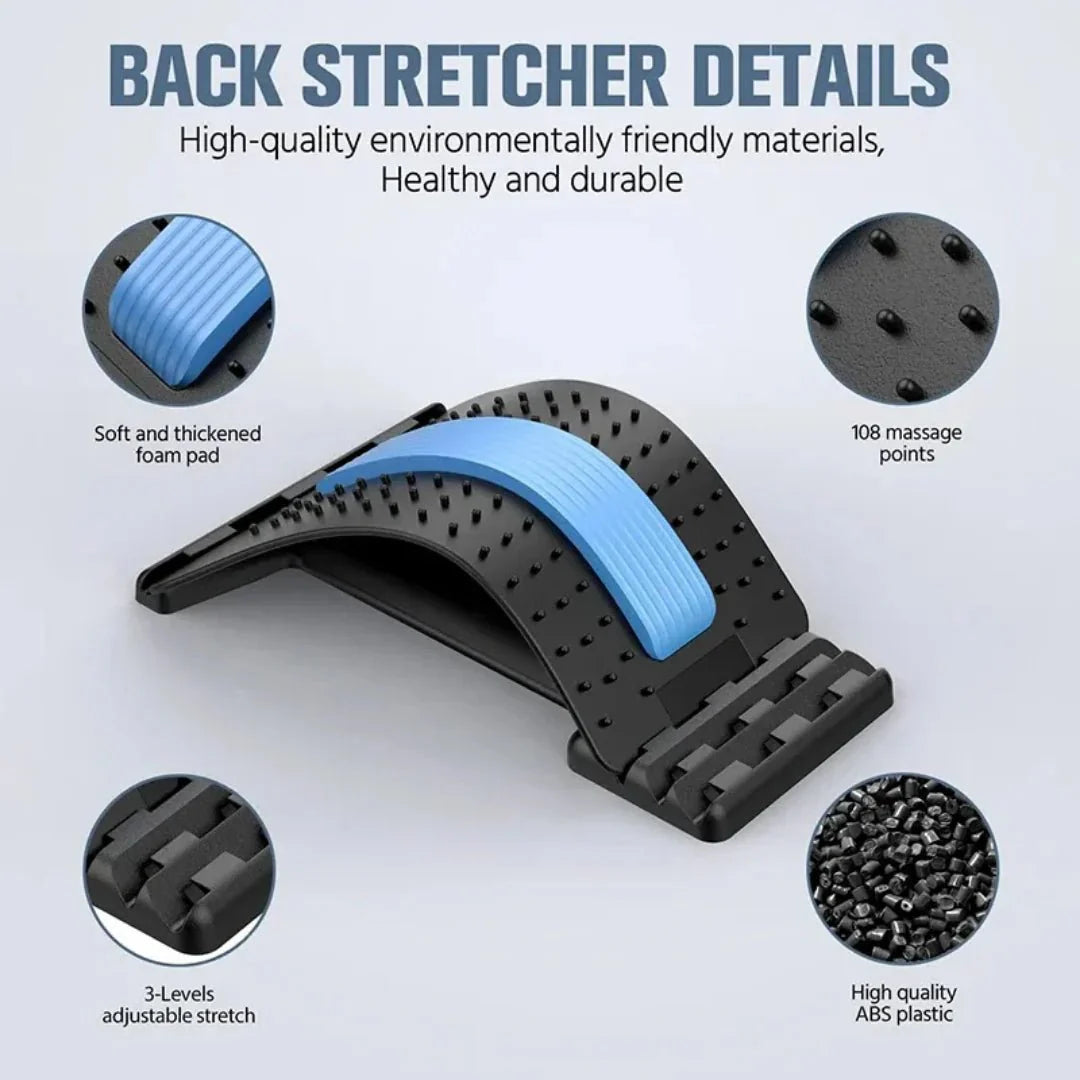 Back Stretcher for Spine Relief and Posture Support