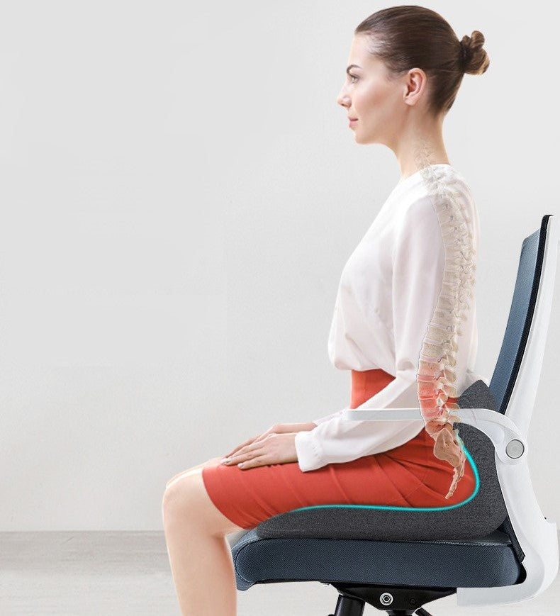 Orthopedic Memory Foam Seat for Coccyx and Spine Support