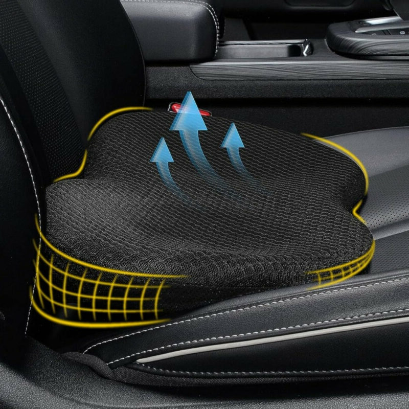 Car Seat Cushion for Height Boosting Shorter Drivers