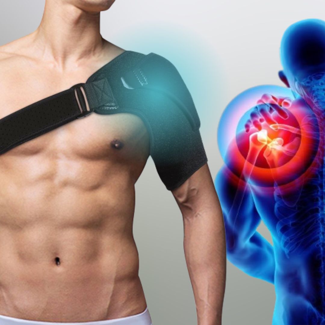 Adjustable Shoulder Brace for Support and Pain Relief