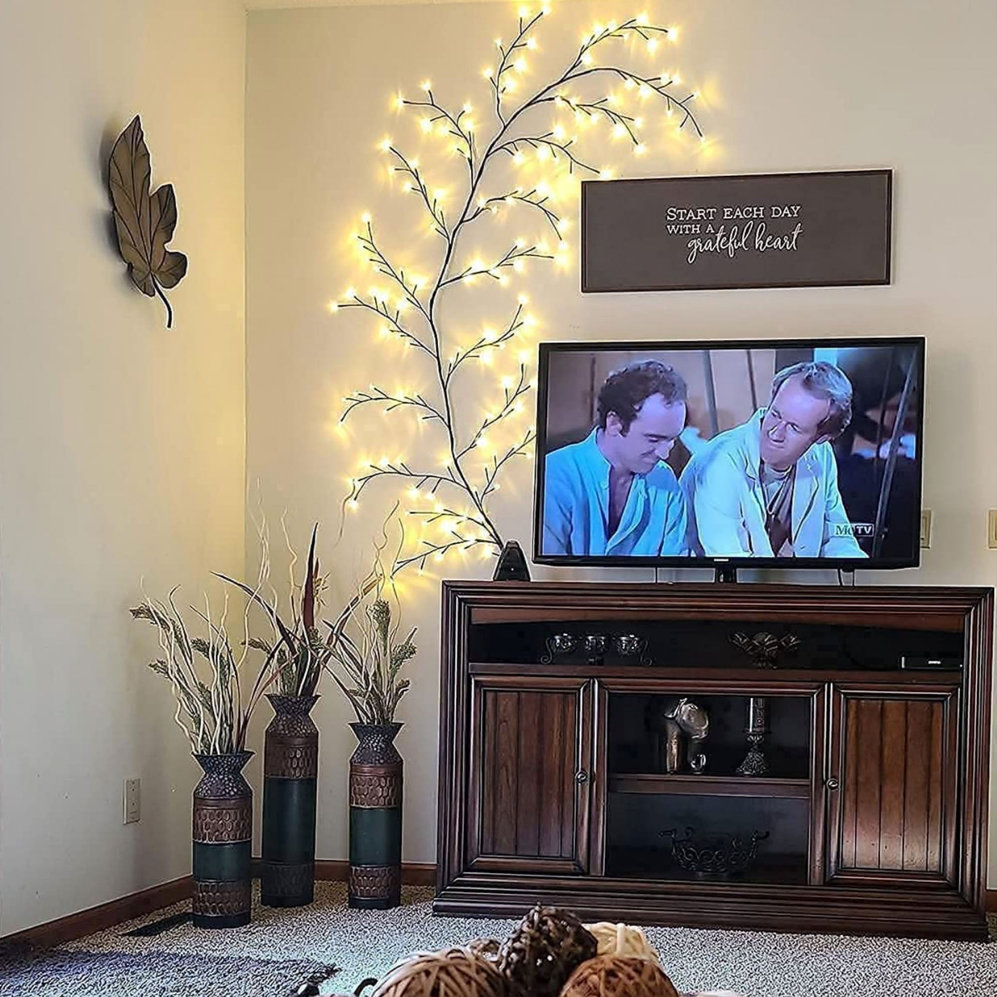 Bendable Willow Branch Lights for Decorative Home