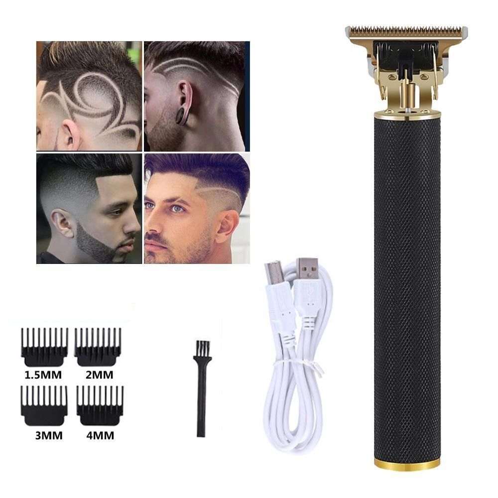 Cordless Zero-Gap Hair Trimmer with Precision Blades