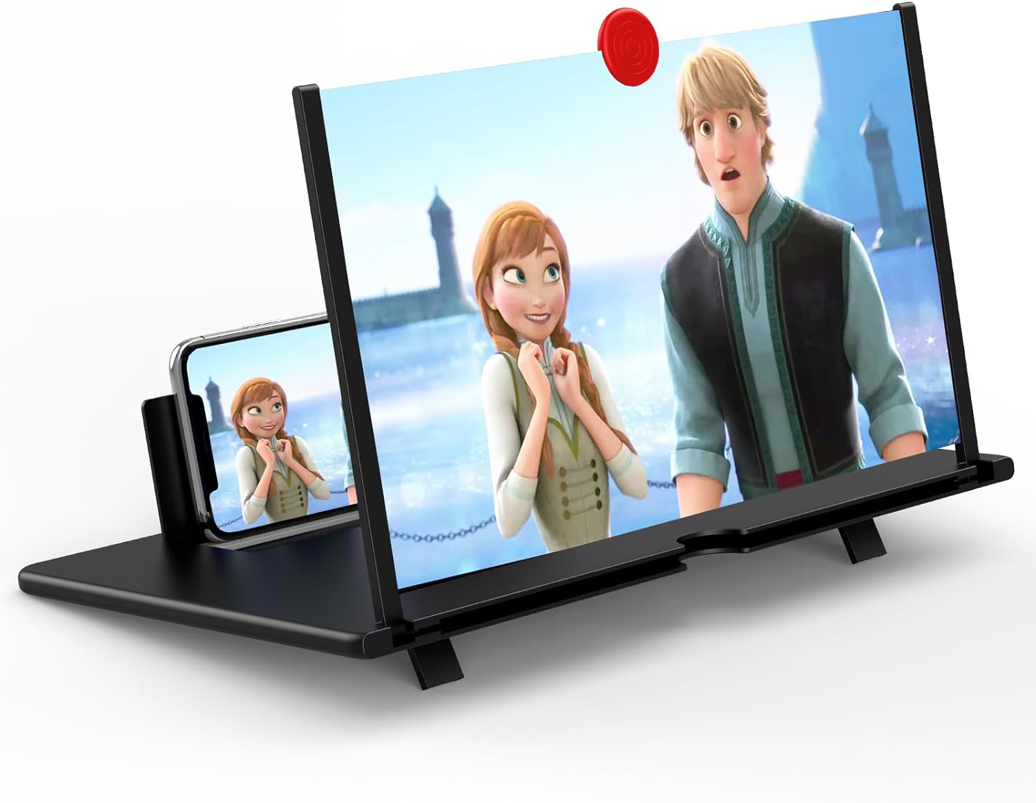 12-Inch Phone Screen Magnifier with Foldable Stand