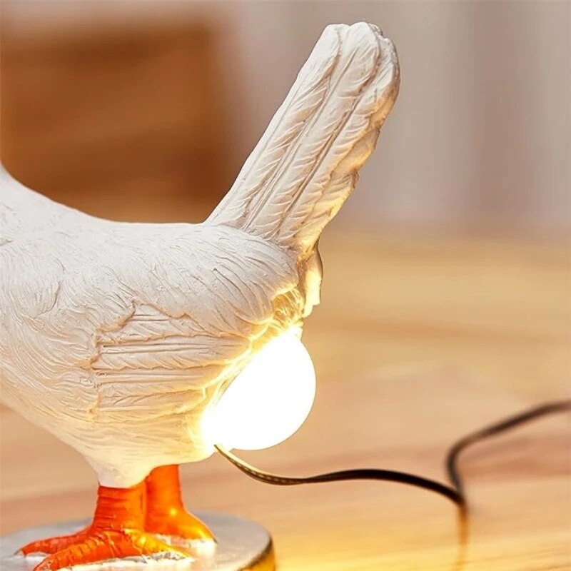 Chicken LED Night Lamp for Whimsical Kids Room Decor