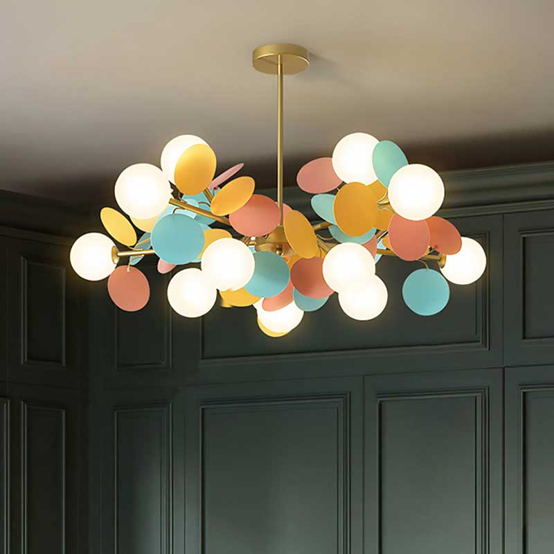 Colorful Branch LED Chandelier - Luxury Ceiling Light