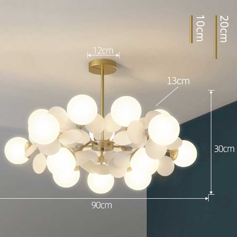 Colorful Branch LED Chandelier - Luxury Ceiling Light