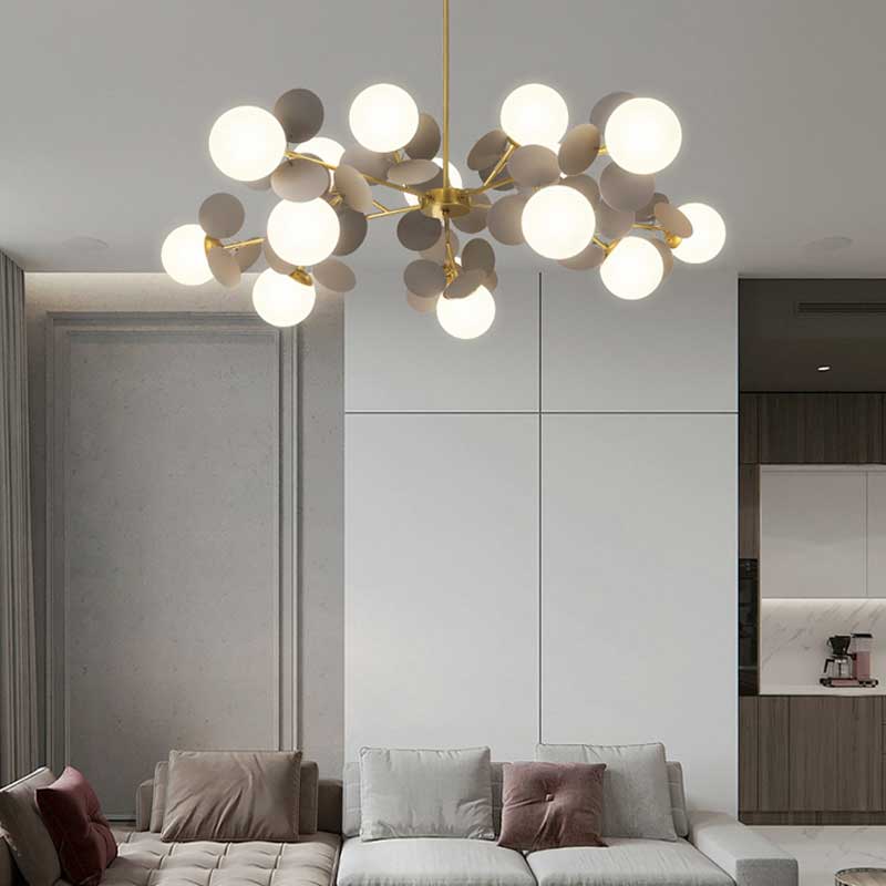 Colorful Branch LED Chandelier - Luxury Ceiling Light