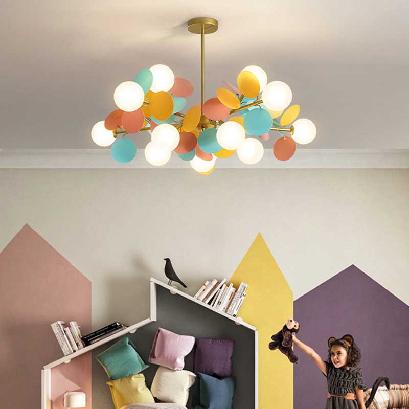 Colorful Branch LED Chandelier - Luxury Ceiling Light