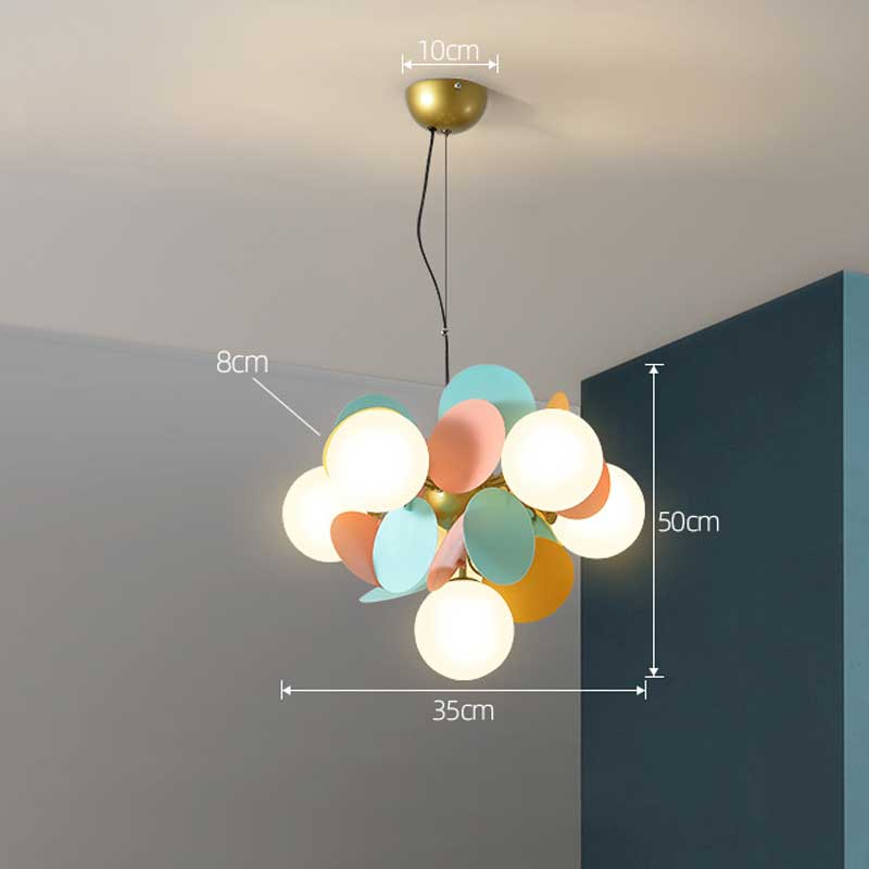 Colorful Branch LED Chandelier - Luxury Ceiling Light