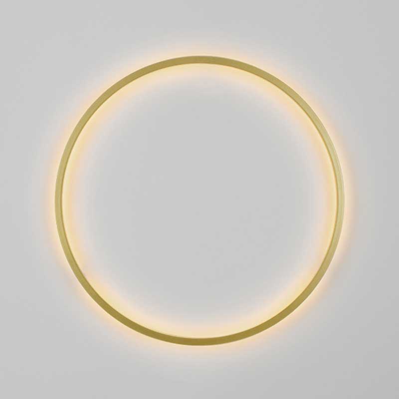 Circle Background LED Wall Light for Indoor Illumination