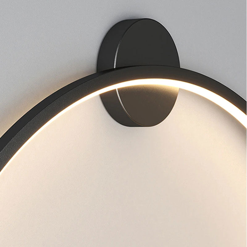 Circle Background LED Wall Light for Indoor Illumination