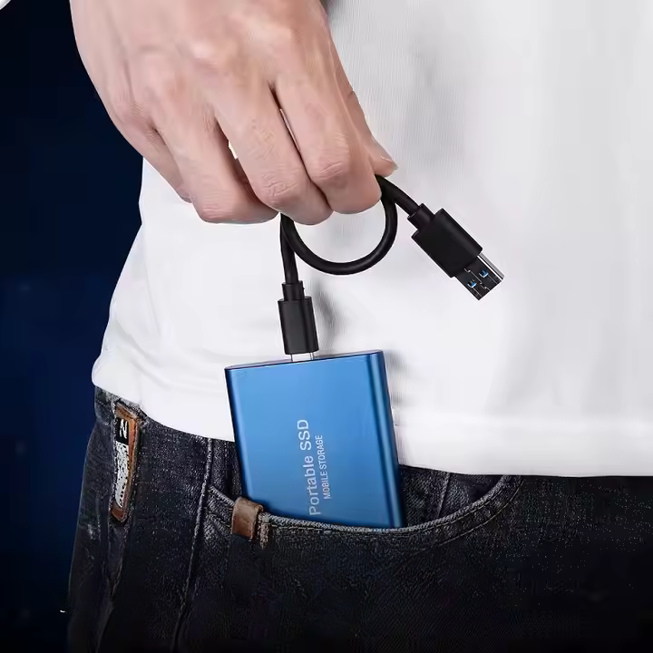 128TB External SSD with High-Speed Data Transfer