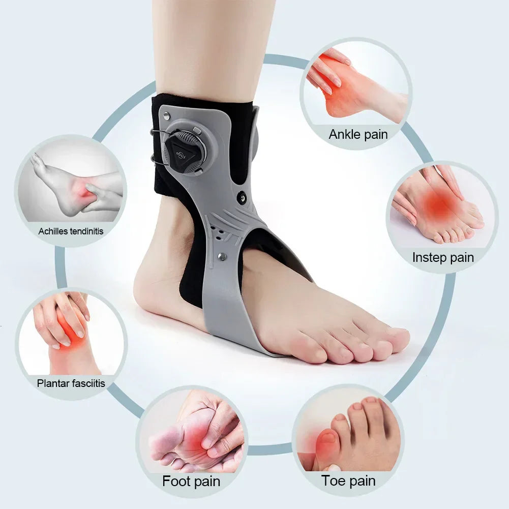 Adjustable Ankle Support Brace for Foot Drop