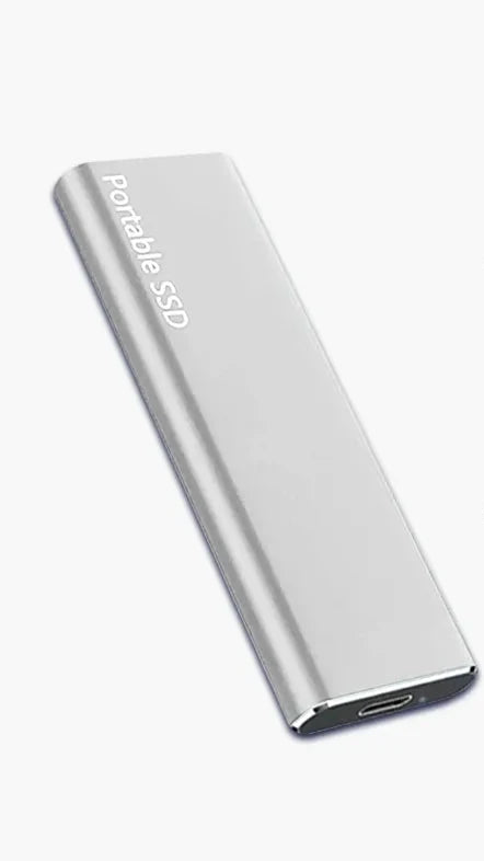 2TB External Hard Drive with Ultra Slim USB-C Design