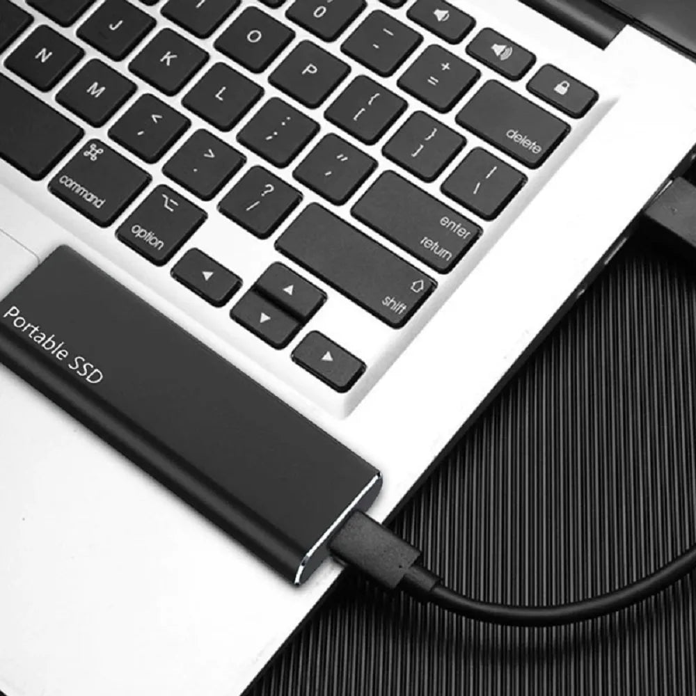 2TB External Hard Drive with Ultra Slim USB-C Design