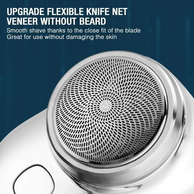 Compact Painless Shaver for Quick and Gentle Hair Removal
