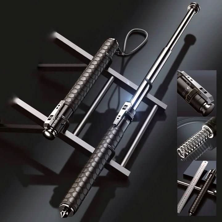 Automatic Self Defense Walking Stick for Outdoor Safety