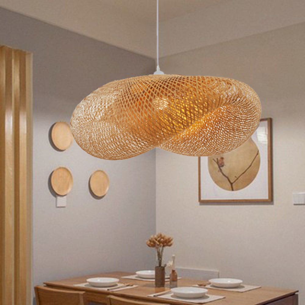 Bamboo Globe Pendant Lamp - Decorative Dining
