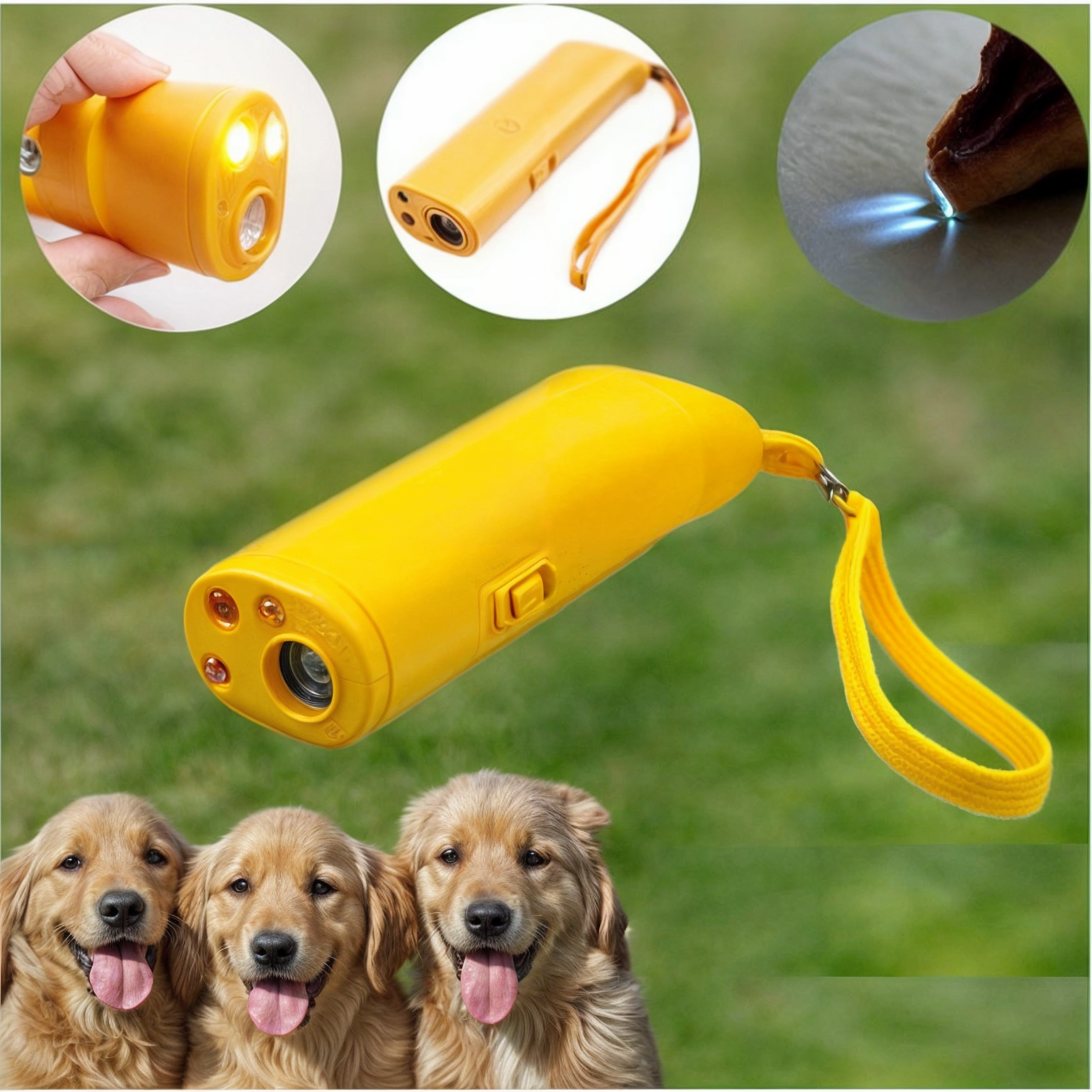 Anti-Barking Dog Training Device with Ultrasonic Sound
