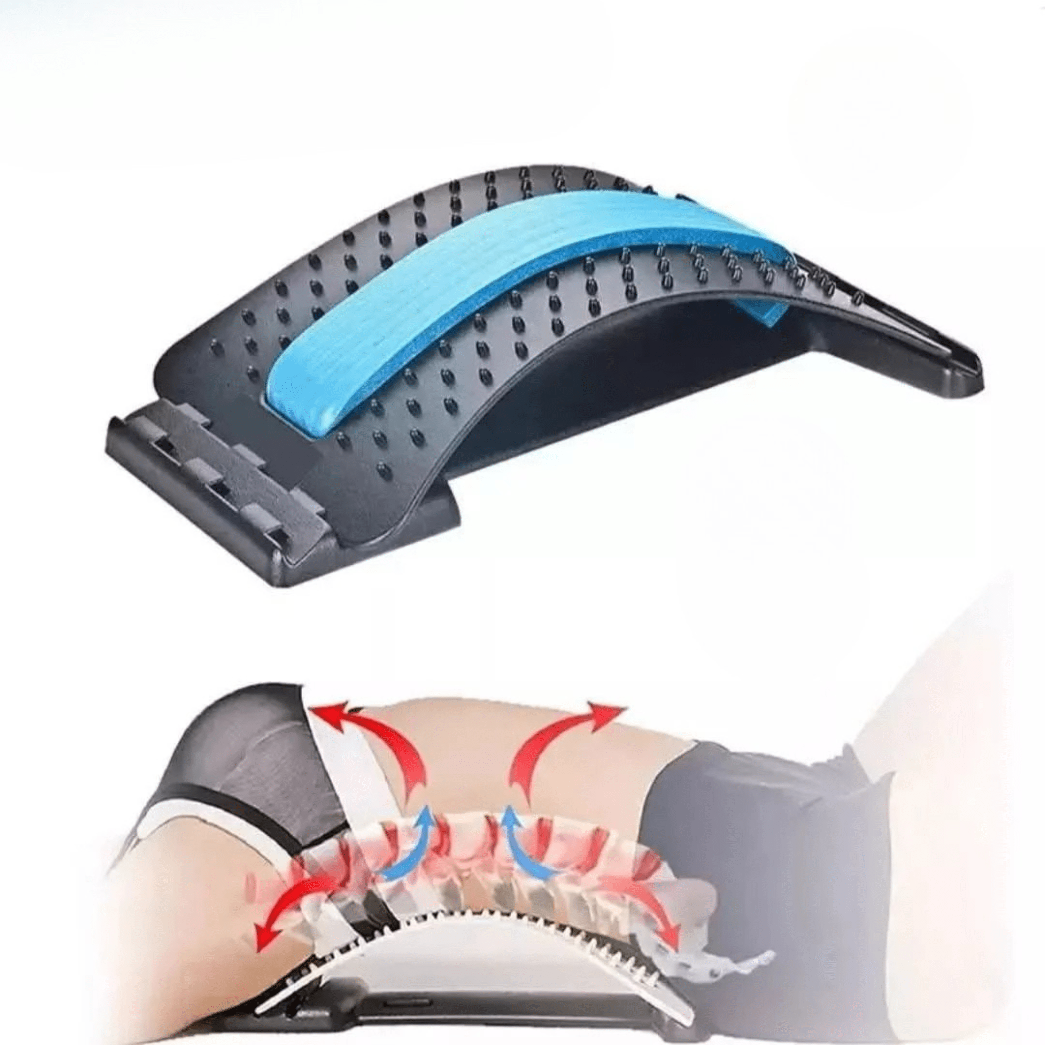 Back Stretcher for Spine Relief and Posture Support