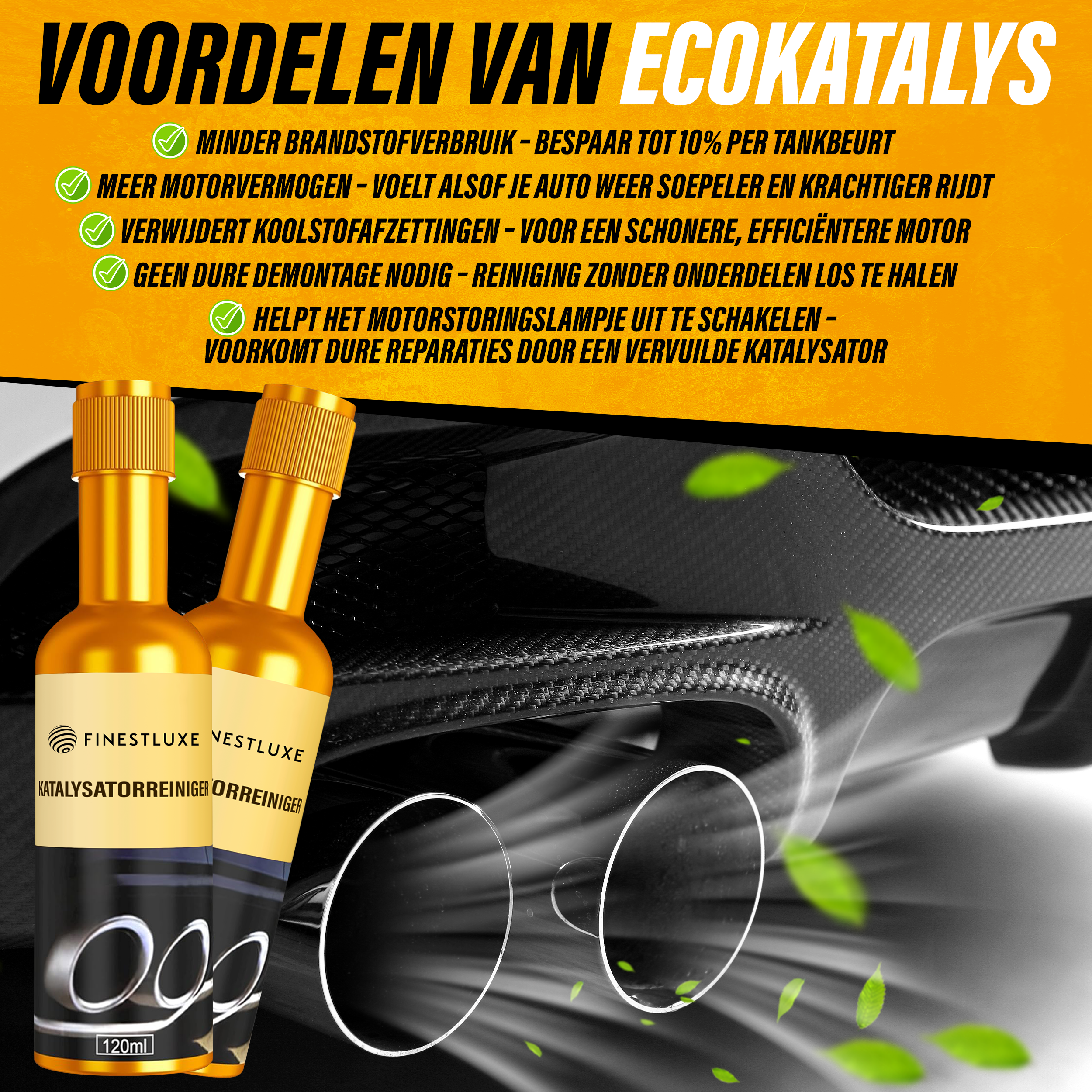 Catalytic Engine Cleaner - Car Converter