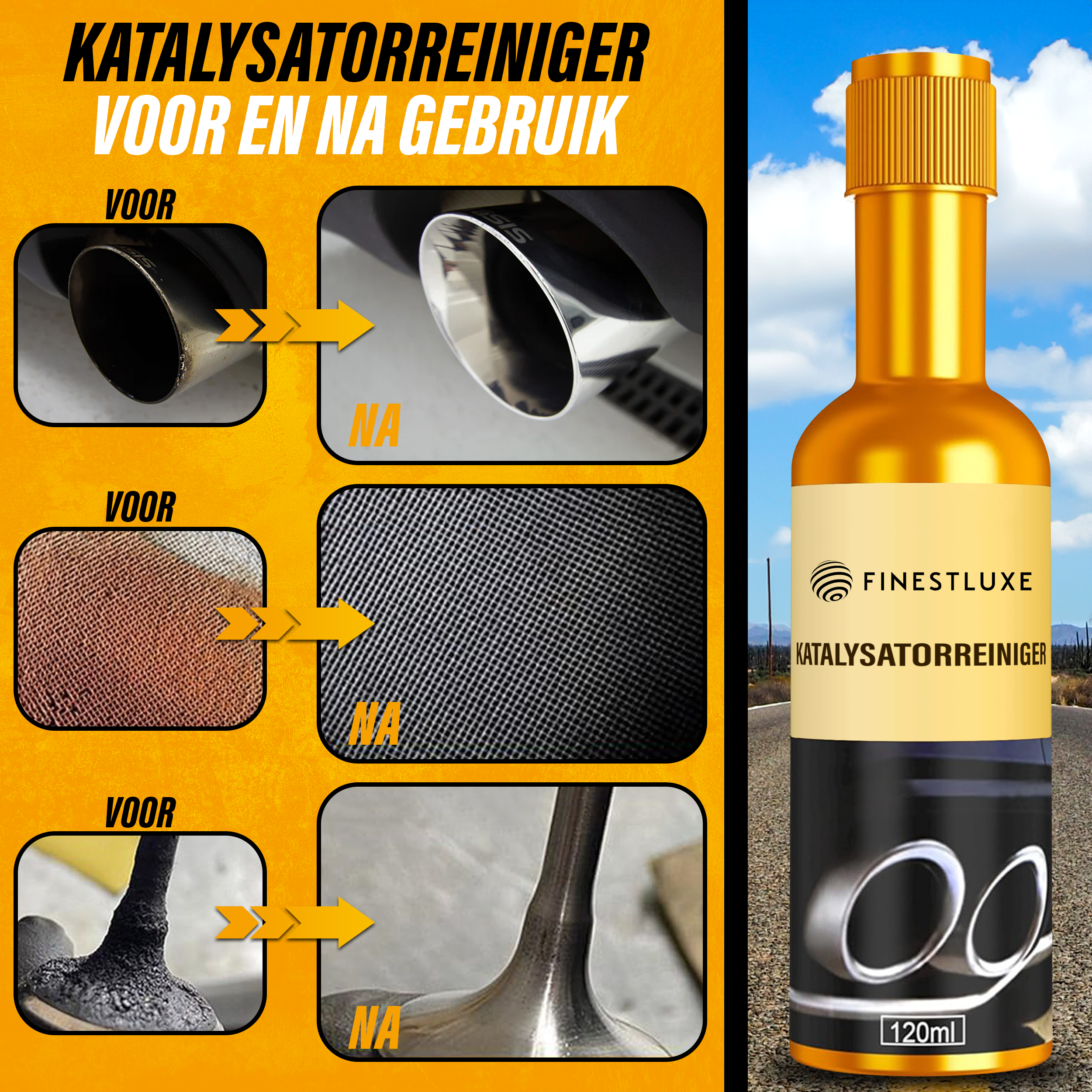 Catalytic Engine Cleaner - Car Converter