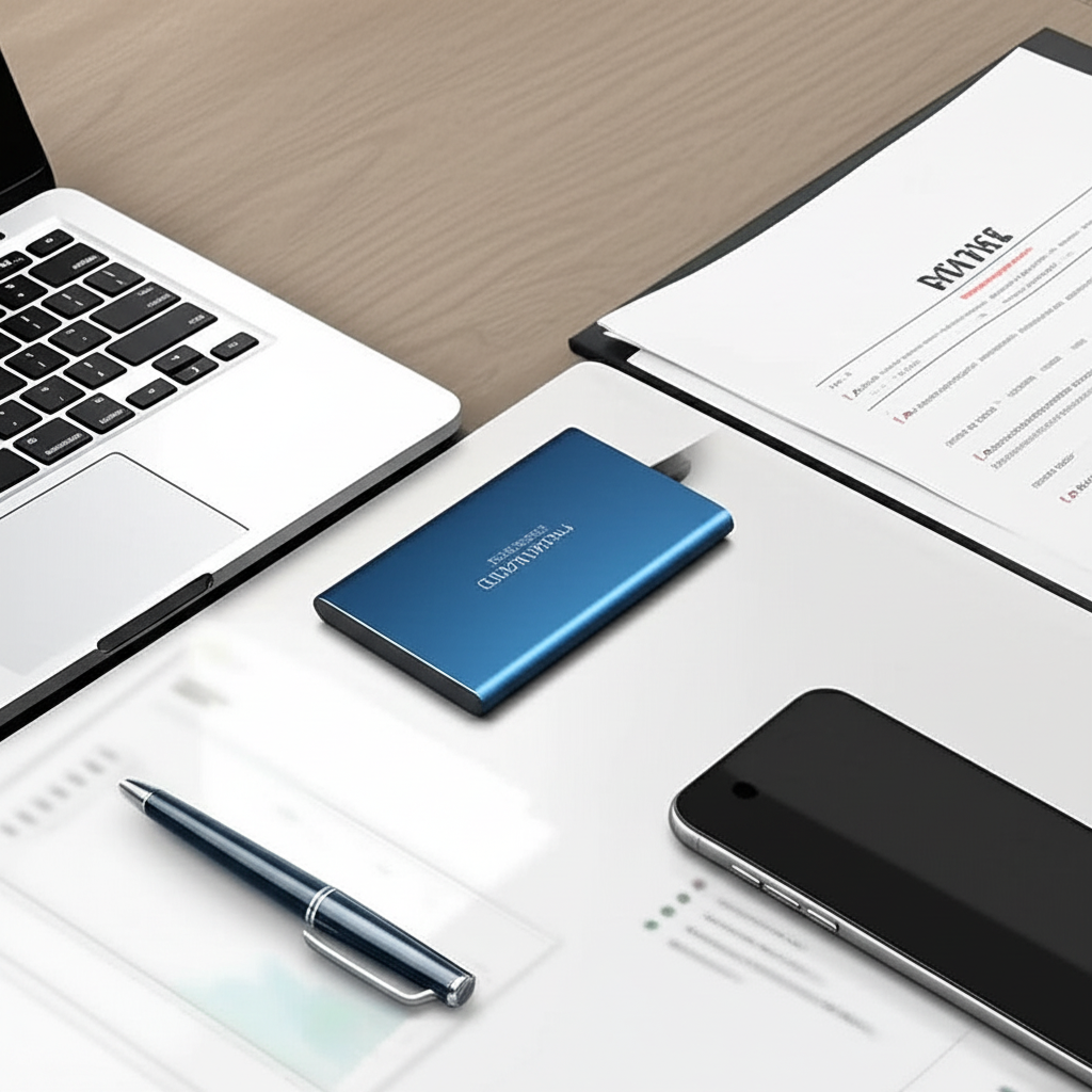 128TB External SSD with High-Speed Data Transfer